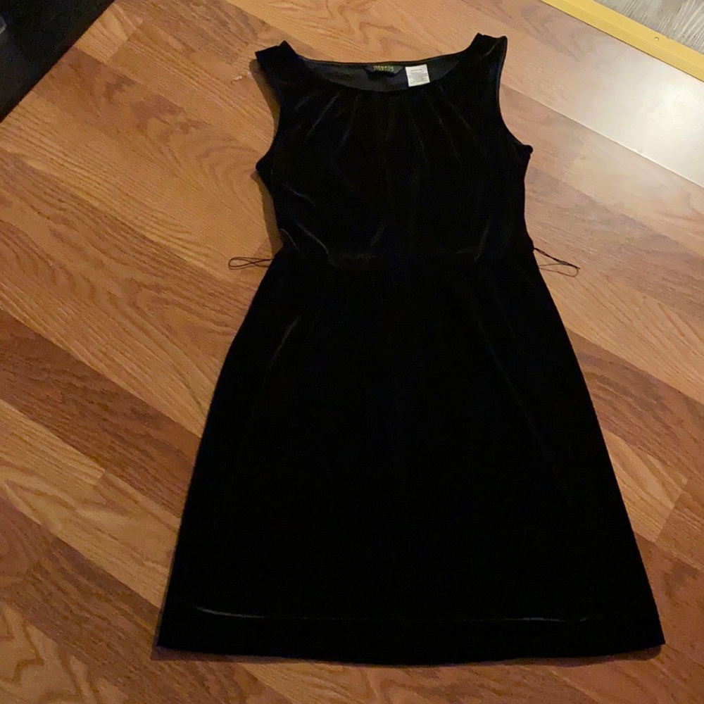 George Stretch Velvet Dress